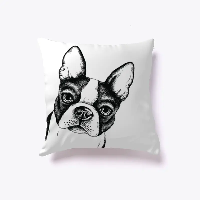  boston terrier Lover pillow